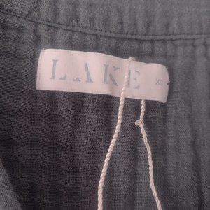 Lake midi gauze caftan in Pine color XL